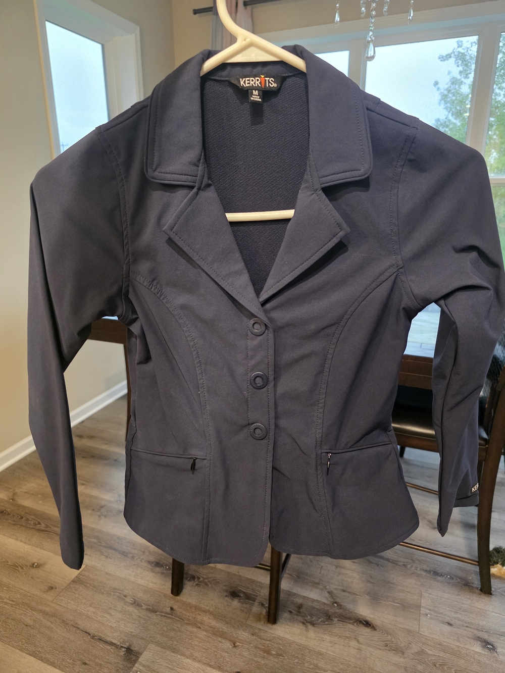Kerrits Kids Equestrian Competitor Coat, Navy, Medium